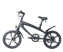Cruzaa Electric Bike Cruzaa E Bike Pedal-assist Bluetooth Electric Bike Carbon Black - Up to 60km Range