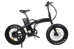 Vegan Earth Electric Bike CUSTOM URBAN / CITY FOLDING E BIKE (MATTE BLACK) VEGAN ELECTRIC BIKE - Samsung 36V 15.6AH Lithium battery | Upgraded 3A Charger Concealed Battery | Tektro Hydraulic Brakes | Rapid Charge 4-6 hrs