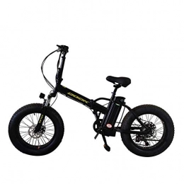 CXY-JOEL Electric Bike CXY-JOEL 20-Inch Mountain Snow Bike, Electric Lithium Fat Tire, Driving, Wide Tire Moped, Off-Road Electric Car-20 Inches Black, Red 20 Inches