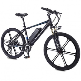 CYC Electric Bike CYC 26 Inches Electric Bicycle Aluminum Alloy Adult Mountain Bike 36v / 8ah Lithium-ion Battery 27 Speed 350w Motor Max Load 150kg Max Speed 25km / h Disc Brake Portable Bicycle for Commuter Travel, Black