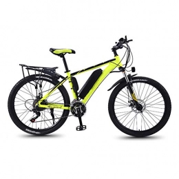 CYC Electric Bike CYC Electric Bicycle Adult Mountain Bike 36v 13ah Lithium-ion Battery 350w Motor 27 Speed Shifter Led Display 35km / h Portable Bicycle for Adults Men Women, Yellow