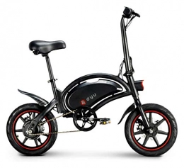 CYSHAKE Electric Bike CYSHAKE Home Folding Electric Bicycle, 50km Driving Distance, 6Ah Lithium Ion Battery, 3 Riding Modes, 240W Maximum Speed 25km / h, With 3 Riding Modes With mudguard