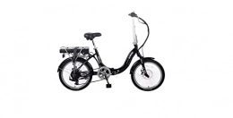Dallingridge Bike Dallingridge Oxford Folding Electric Bike 20" Wheel 6 Speed 36v Gloss Black (14ah)