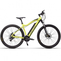 DASLING Electric Bike DASLING Electric Mountain Bike Invisible Lithium Battery Boost Adult Travel Variable Speed Use 29 Inch Tires Voltage 36 / 48V Top Speed: 20Km / H-36V Yellow