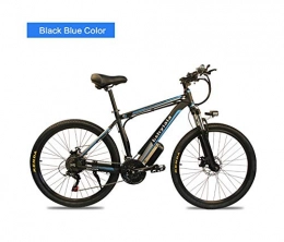 DASLING Bike DASLING Electric Mountain Bike Use Lithium Battery Booster Motor 36V 350W Speed 25K / H With 26 Inch Tire-Black Blue