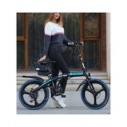 DDFGG Electric Bike DDFGG Folding electric bicycle, unisex, three riding modes, accessories, high-energy lithium battery, thick and comfortable seat,