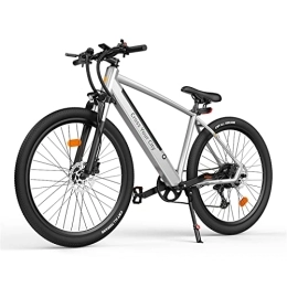 A Dece Oasis Electric Bike DECE 300C Electric Bike, Hybrid Commuter Ebike Lightweight 27.5 inch City Road Electric Mountain Bicycle with Shimano 9-Speed and Hydraulic Disc Brakes