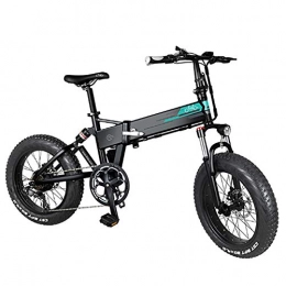 Deliya Bike Deliya Folding Electric Bike (2020 Edition) - Lightweight Foldable Compact Ebike for Commuting Leisure 20 Inch Wheels, Rear Suspension, Pedal Assist Unisex Bicycle, 250W / 36V