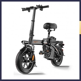 DODOBD Electric Bike DODOBD Electric Bike Folding Electric Bicycle E-Bike 280W Ebike 14'' Electric Bicycle, 40MPH Adults Ebike With Removable 6.6Ah Battery with One-key Remote Anti-theft System