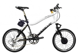 Dorcus Bike Dorcus Electric Bicycle / 1Emotion 20g 20Inch, Black / White, 24V / 11, 6Ah battery
