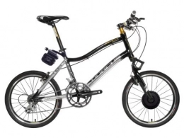 Dorcus Electric Bike Dorcus Electric Bicycle-1Emotion 20g 20Inch, Silver / Black, 24V / 11, 6Ah battery