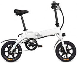 Drohneks Electric Bike Drohneks 14 Inch E-Bike Folding Power Assist Eletric Bicycle Moped 250W Motor 36V 7.8AH / 10.4AH With USB phone mount