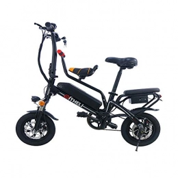 DSHUJC Bike DSHUJC Electric Bike, Lightweight Compact Travel Folding City Commuter 350W Motor 14Inch Mini Pedal Assist E-Bike with 48V Removable Lithium Battery for Unisex Adults