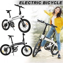 Dušial Electric Bike Dušial Foldable Electric Bicycle Electric Bike Folding Bicycle, Folding Bike with Pedals Electric Bike with 250W Motor 25KM / H Portable for Cycling Suitable for Outdoor Casual Travel