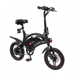 DYU D3 VIP Electric Folding Bicycle (Black) ROAD LEGAL