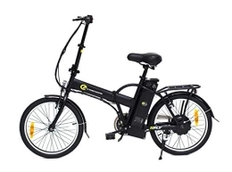 E-Trend Unisex's Fly E-Bike, Black, One Size