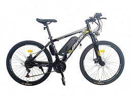 Easy-Try Electric Bike Easy-Try Woman Budget e-Bike 250w 10.4Ah 36v 15mph 30 miles range - Black and Yellow Girls Electric Bike Pedal Assist Bicycle