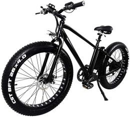 RDJM Electric Bike Ebikes, 26 Inch Mountain Bike 48V500w Electric Bicycle Aluminum Alloy Frame 21 Speed Folding 15AH 20A Lithium Battery 150Kg City Bike Maximum Speed 25 Km / H Disc Brake ( Color : Black , Size : 15Ah )