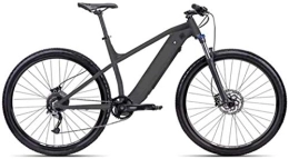 RDJM Electric Bike Ebikes, 27.5 Inch Electric Boost Bikes, 48V 10A Double Disc Brake Bicycle IP54 Waterproof Rating Sports Outdoor Cycling