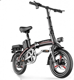 RDJM Electric Bike Ebikes, Fast Electric Bikes for Adults Small Electric Bicycle for Adults, Folding Electric Bike, Commute Ebike with Frequency Conversion High-speed Motor, City Bicycle Max Speed 20 Km / h ( Size : 250km )