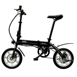 eelo Bike eelo 1885 Disc Folding Electric Bike - Portable Easy to Store in Caravan, Motor Home, Boat. Short Charge Lithium-Ion Battery and Silent Motor eBike