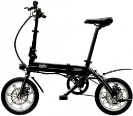 eelo Bike eelo 1885 PRO Folding Electric Bike - Portable Easy to Store in Caravan, Motor Home, Boat. Short Charge Lithium-Ion Battery and Silent Motor eBike