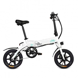 eginvic Bike eginvic FIIDO Ebike, quick fold electric bike, 250W moped electric for men and women, Black, D1 7.8