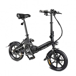 Eihan Electric Folding Bike for Adult Aluminum Alloy Foldable Bicycle Double Disc Brake Portable for Cycling 25" 36V 250W