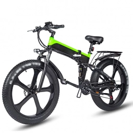 Electric oven Electric Bike Electric Bicycle 1000W Electric Beach Bike 4.0 Fat Tire Electric Bicycle 48V Mens Mountain Bike Snow Bike 26 inch Bicycle (Color : C)