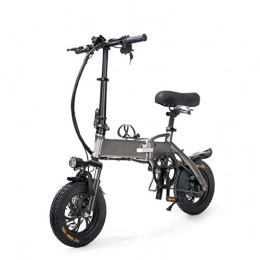 YXZNB Electric Bike Electric Bicycle, 12-Inch Foldable Electric Bicycle, with 48V 8Ah Lithium Battery 250W Motor Suitable for Young People And Adult Fitness City Commuting