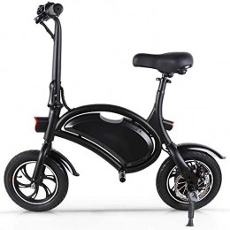 Dsqcai Electric Bike Electric Bicycle, Foldable 12-inch 36v Electric Bicycle with 6.0ah Lithium Battery, City Bike Maximum Speed 25 Km / h, Disc Brake