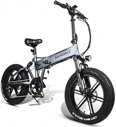  Electric Bike Electric Bicycle, Foldable Light Mountain Bike 500W Motor 48V10Ah Lithium Battery, 30-50Km Endurance, Adjustable Seat, Large Load-Bearing Outdoor Riding