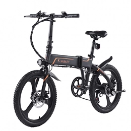 SUCCBROS Electric Bike Electric Bicycle Foldable, with 42V10.4Ah Battery, 350W Motor Power and 20'' Tire