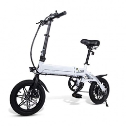 MJYK Electric Bike Electric Bicycle Folding Electric Bike for Adults 250W High Speed Brushless Gear Motor with Removable 36V8A Lithium Battery Speed Gear Speed E-Bike, for Man Women