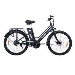 BYBEST Bike Electric Bicycle for Adults, 36V 14.4 Ah E Bike Electric Bike for Adults, 26" Electric Mountain Bike Fat tire Electric Bike Ebike with Removable Battery (Black)