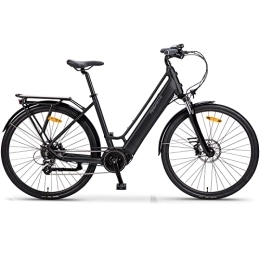 Electric Bicycle for Adults E-Bike Electric Mountain Bikes Powerful Bicycle with Shimano 8 Speed Gear System Aluminum Alloy 6061 Frame 36V/13AH Removable Battery Hydraulic Disc Brake (FOR FEMALE)