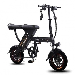 GXF-electric bicycle Electric Bike Electric bicycle High carbon steel portable folding adult electric bicycle 48V lithium battery 350W brushless motor, remote control intelligent electronic anti-theft