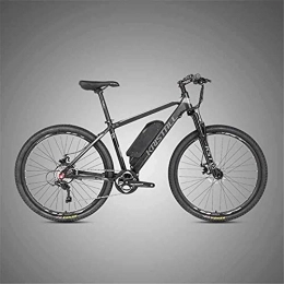 CCLLA Electric Bike Electric Bicycle Lithium Battery Disc Brake Power Mountain Bike Adult Bicycle 36V Aluminum Alloy Comfortable Riding (Color : Grey, Size : 26 * 17 inch)