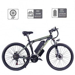 YMhome Bike Electric Bicycles for Adults, 360W Aluminum Alloy Ebike Bicycle Removable 48V / 10Ah Lithium-Ion Battery Mountain Bike / Commute Ebike, Black Yellow