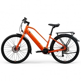bzguld Bike Electric bike 180W E Bikes for Adults Electric 15.5 Mph 26-inch Electric Power-assisted Bicycle 10.5AH 36v Lithium Battery 9 Speed Gears Electric Bike for Men Women Travel ( Color : 15inch Orange )