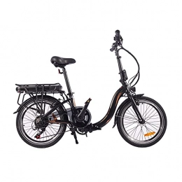 WHBSZCDH Electric Bike Electric Bike, 20’’ Electric Folding Bikes for Adults, e-bike Electric Mountain Bike, 250W Motor with a 36V 10Ah Lithium Battery, Max Speed 25km / h City Electric Bicycle