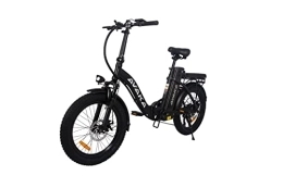 JXJXZ Electric Bike Electric Bike, 20" Fat Tire Ebikes, E-Bike, 35-90KM Electric Folding Bike with 7 Gears SHIMANO System City E Bike Mountain Bicycle for Adults