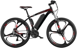 RDJM Electric Bike Electric Bike, 26" Electric Bikes for Adults with 250W 36V Removable Lithium Battery Mountain E-Bike with Double Disc Brake 27-Speed Aluminum Alloy City Electric Bicycle for Beaches Snow Gravel Etc