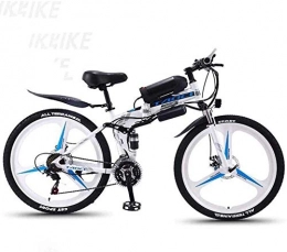 Suge Electric Bike Electric Bike 26 Mountain Bike for Adult All Terrain 21-speed Bicycles 36V 30KM Pure Battery Mileage Detachable Lithium Ion Battery Smart Mountain Ebike for Adult