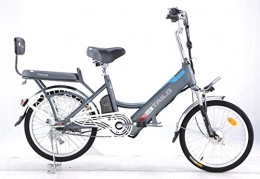 CityEbike Bike Electric Bike 48V 8Ah Lithium-ion Built-in Battery Electric Motor Bicycle Ebike 20 (Grey)