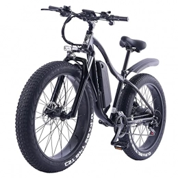 bzguld Electric Bike Electric bike Adult Electric Bicycles 1000W Electric Bike 28 MPH 21 Speed Gears E-Bike with Removable 48V 16AH Lithium Battery Commute Ebike for Male Adult (Color : Black)