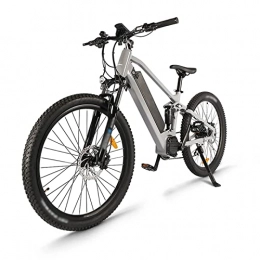 Electric oven Bike Electric Bike Adults 750W Motor 48V 25Ah Lithium-Ion Battery Removable 27.5'' Fat Tire Ebike Snow Beach Mountain E-Bike (Color : Gray)