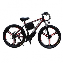 LRXG Bike Electric Bike Beach Snow Bicycle 26" E Bike 300W 36V / 13AH Electric Mountain Bicycle Hybrid Bikes With Removable / Bicycle Light And Horn 7 Speeds Lithium Battery Mens Bike