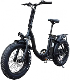 CASTOR Electric Bike Electric Bike Bikes, Adult Folding Electric Bicycle 20in Fat Tire Electric Bicycle with Removable 10.4ah Lithium Ion Battery Pack 500w City Ebike Driving Range of 3160 Kilometers Dualdisc Brakes