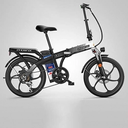DODOBD Electric Bike Electric Bike Ebikes 240W Powerful Bicycle High Carbon Steel Frame and Double Shock Absorber 20 Inch Wheel 7-Speed Transmission Hydraulic Pressure Brake